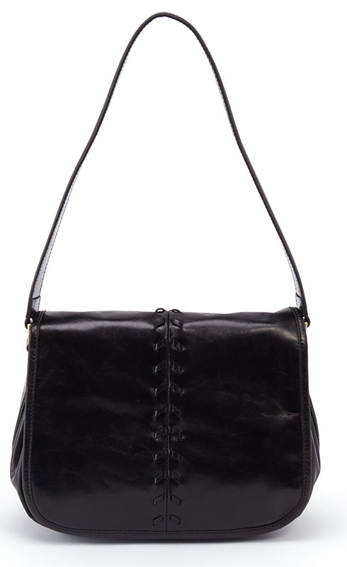 Hobo Arlo Black Leather Handbag (Women)