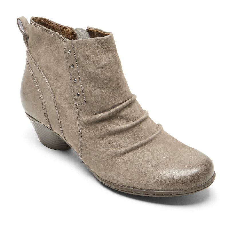 Cobb Hill Laurel Rivet Stone Nubuck Boot (Women)