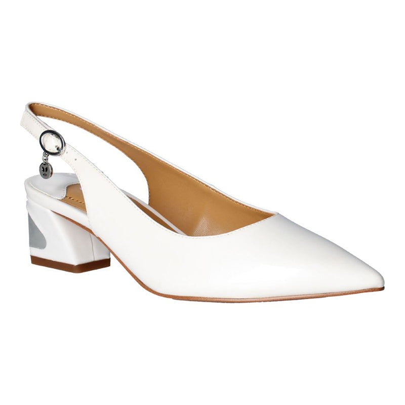 J. Renee Shayanne White Patent Pump (Women)