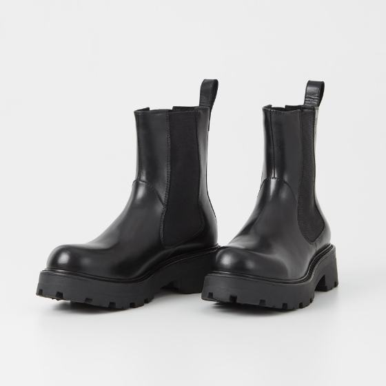 COSMO 2.0 Black Chelsea Boots