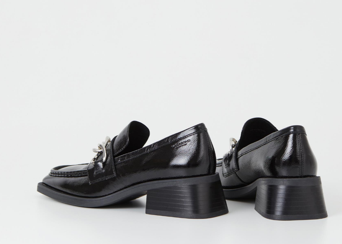 BLANCA Black Patent Loafer