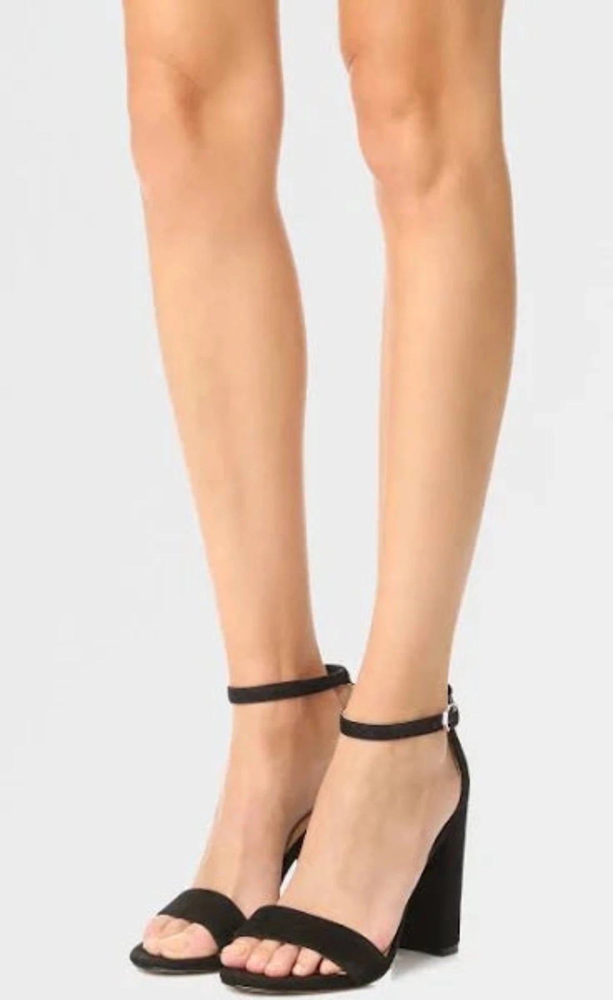 Sam Edelman - Yaro Block Heel Sandal - In Black suede