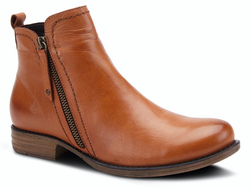 Spring Step Oziel Camel Leather Boot (Women)