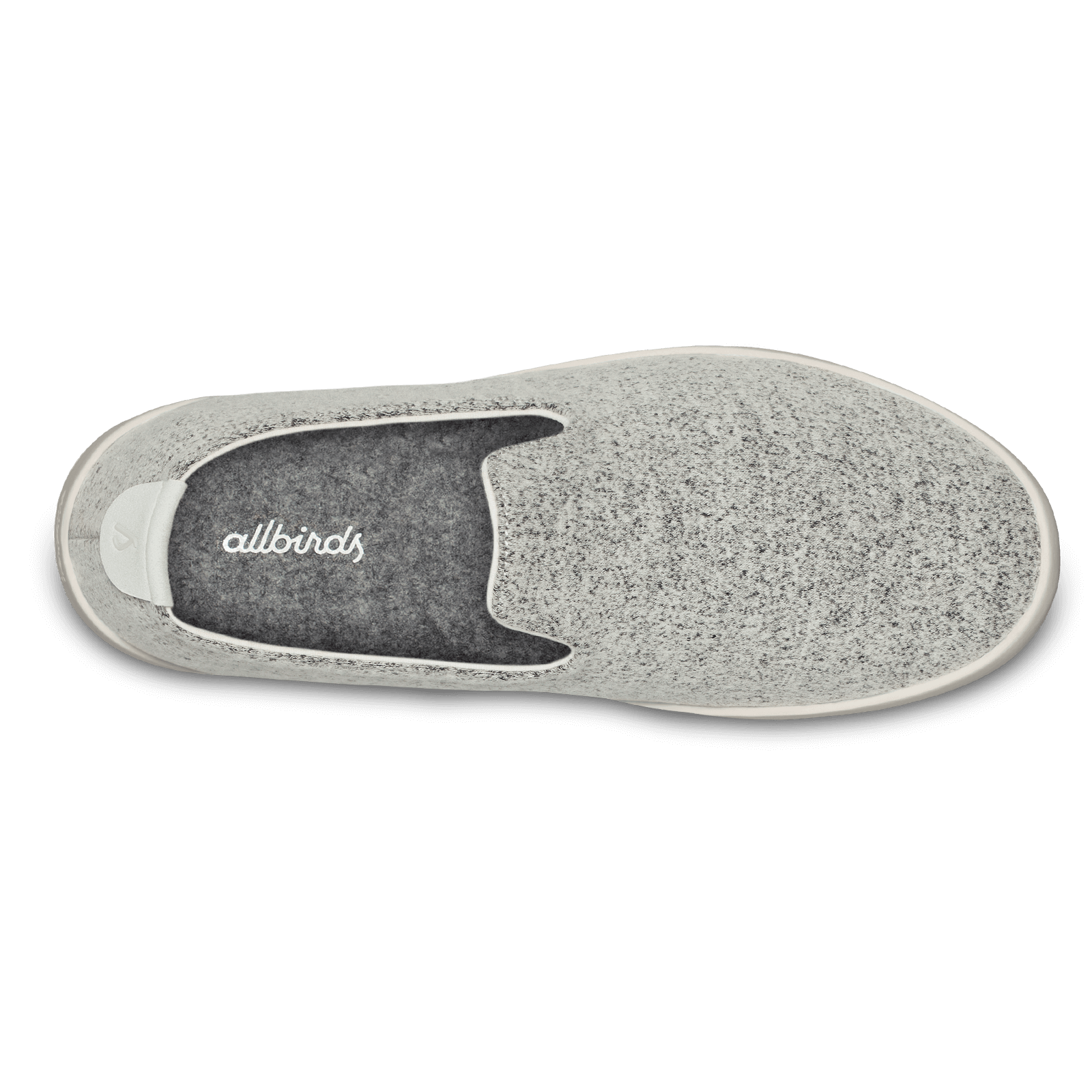 Men's Wool Loungers - Dapple Grey (Cream Sole)