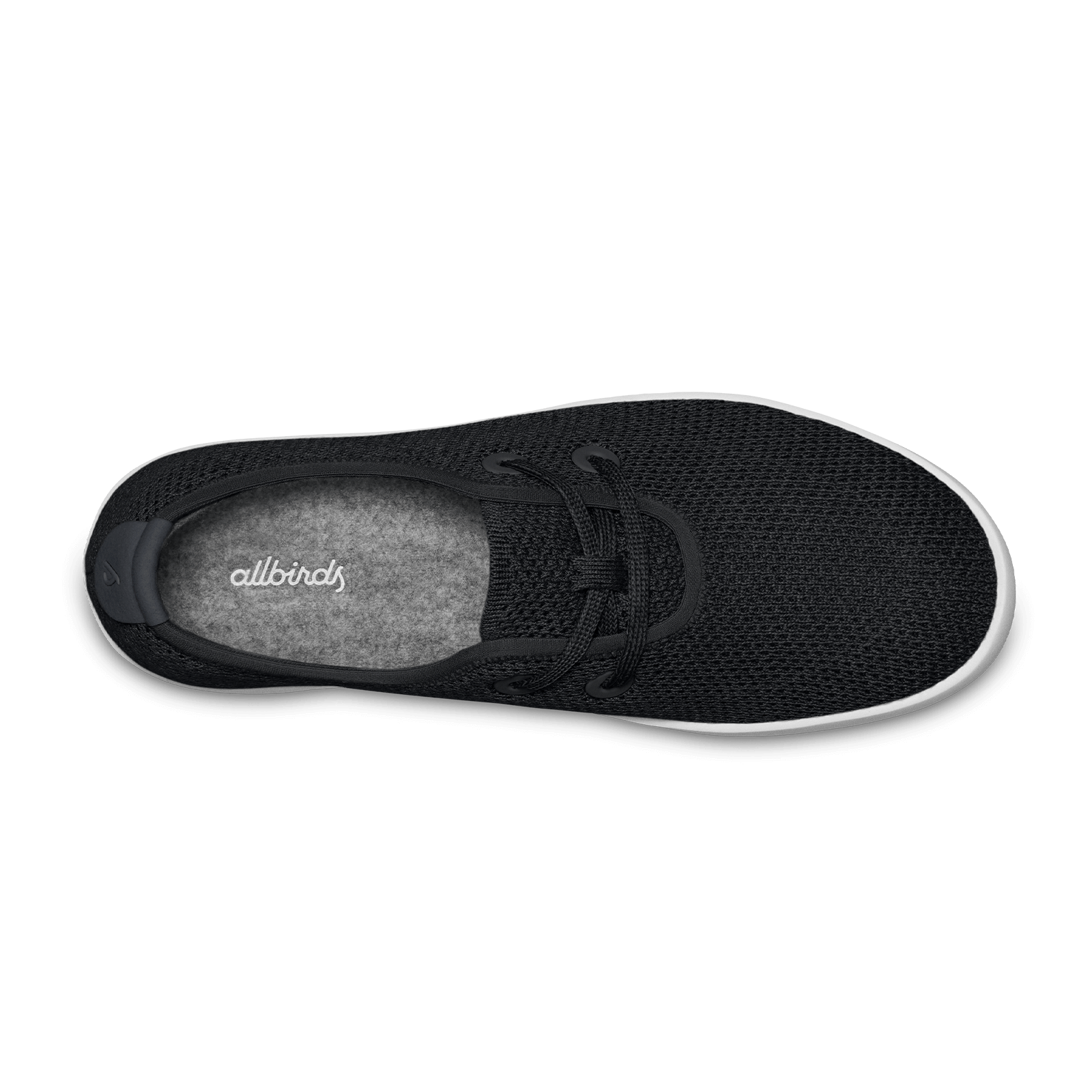 Women's Tree Skippers - Jet Black (White Sole)