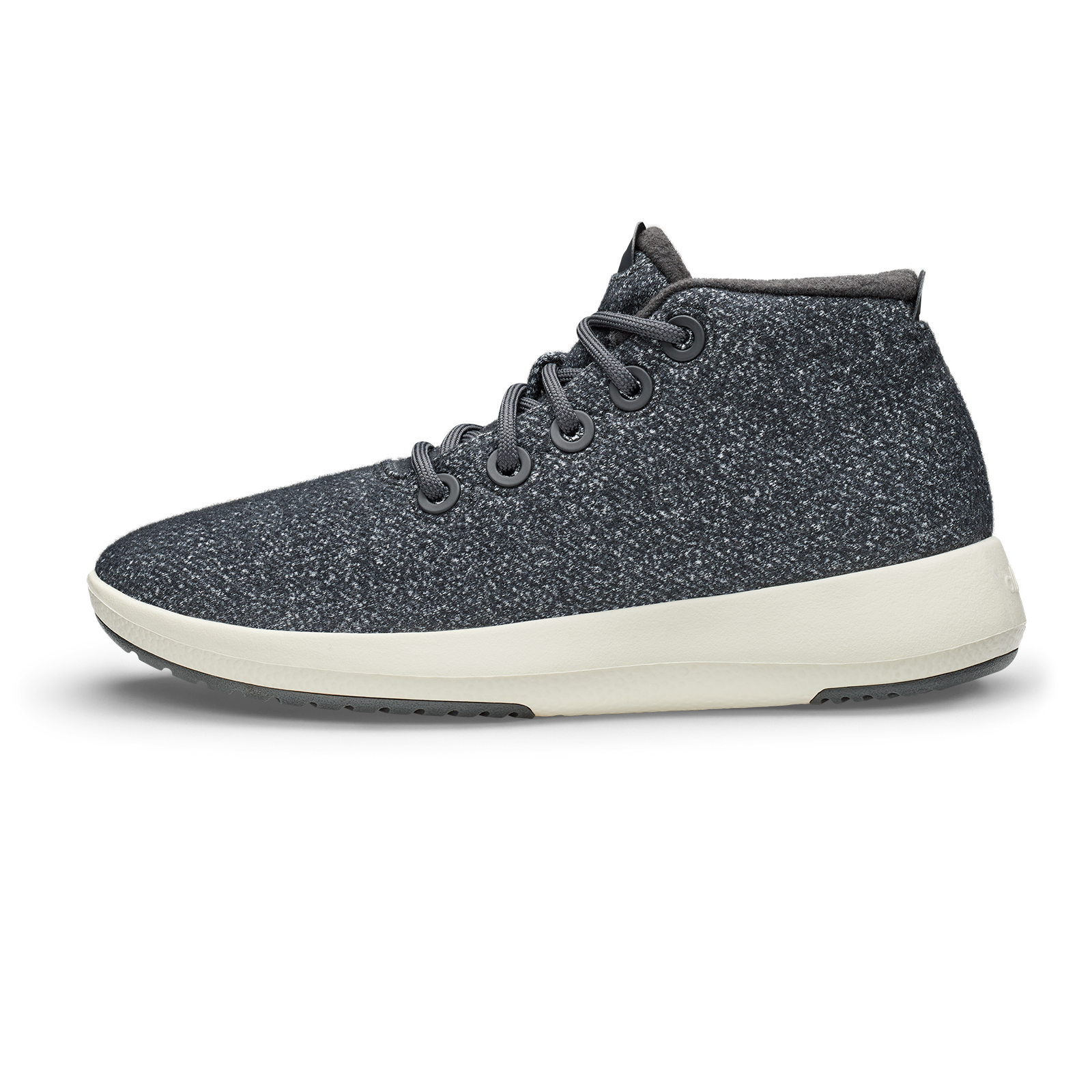 Men's Wool Runner-up Mizzles - Dark Grey (Natural White Sole)