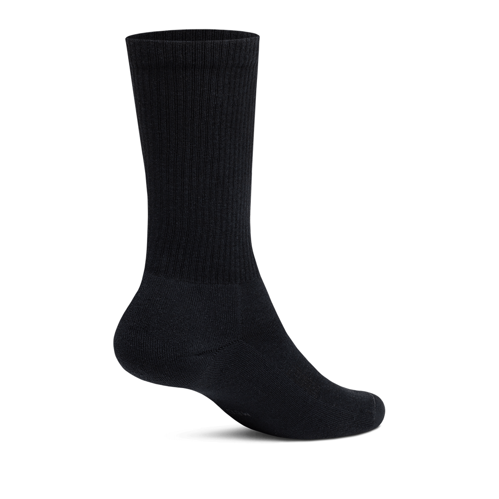 Anytime Crew Sock - Natural Black