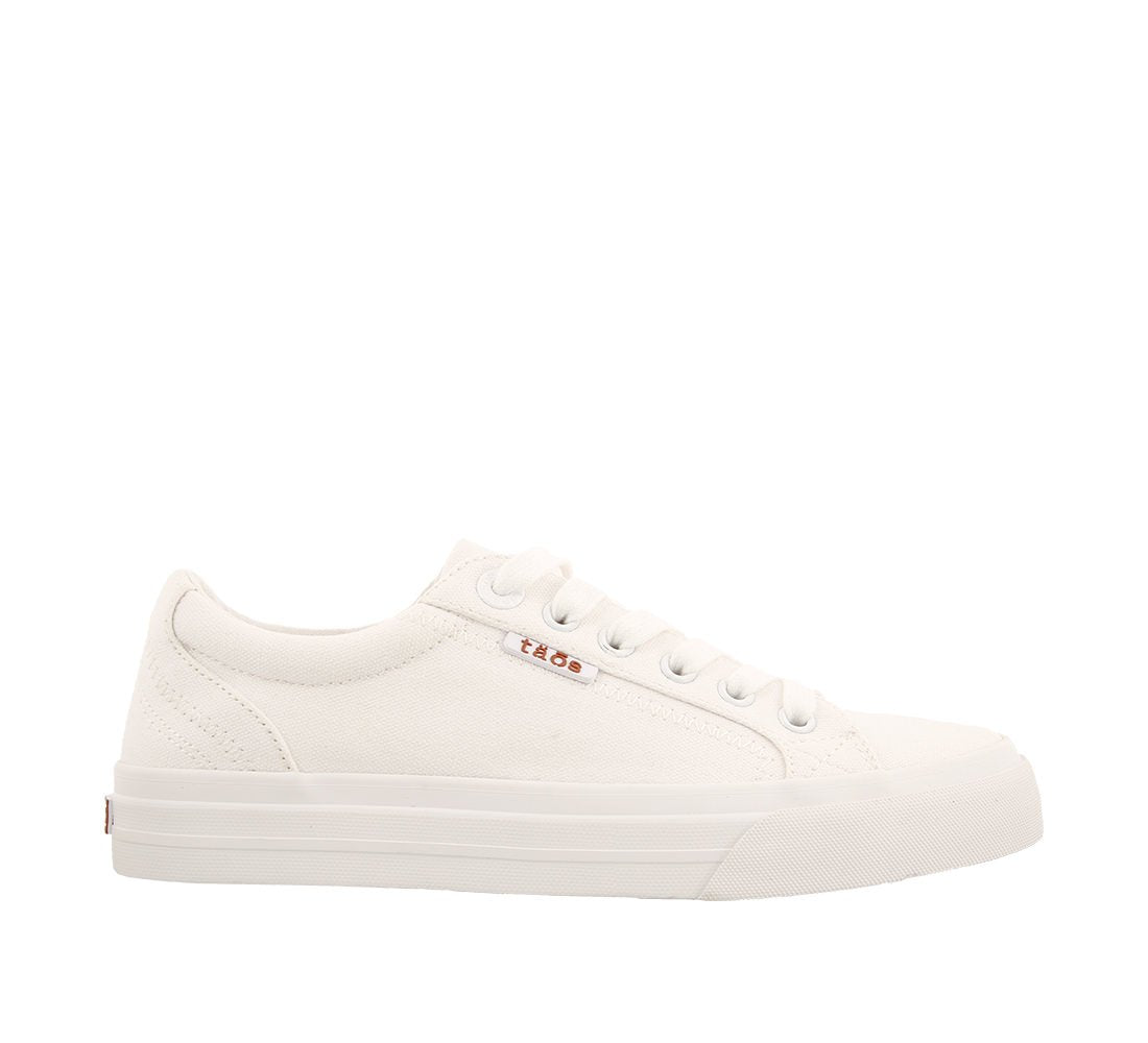 Taos - Plim Soul Sneaker - In White canvas