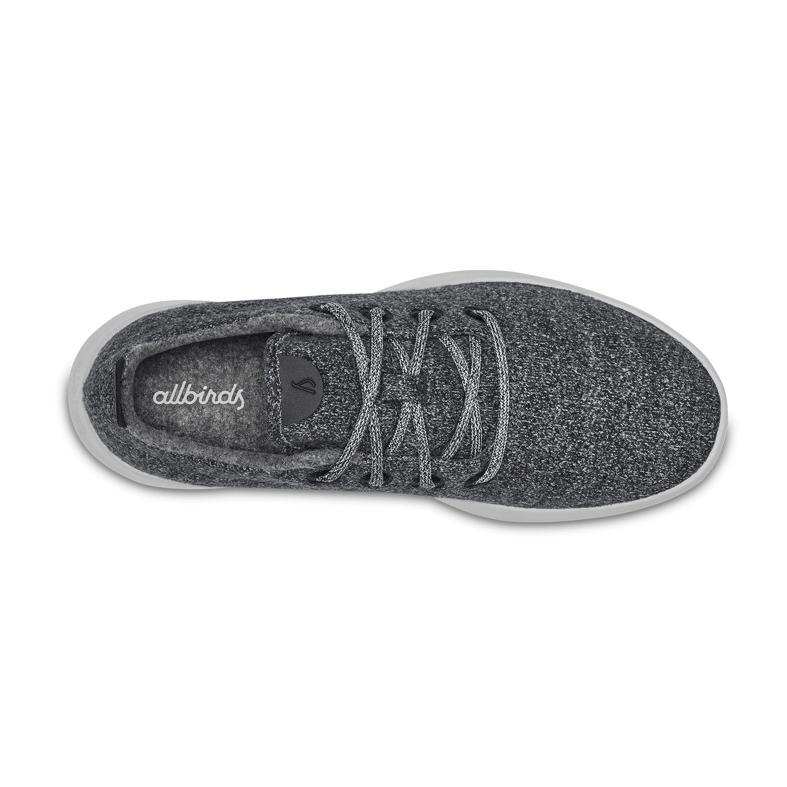 Men's Wool Runners - Natural Grey (Light Grey Sole)