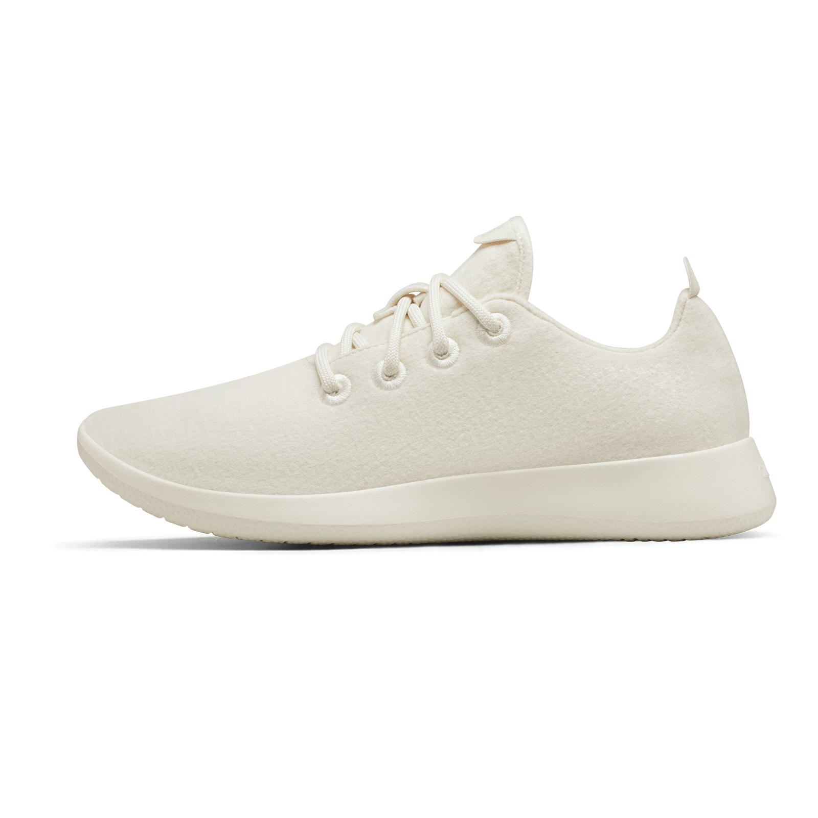 Men's Wool Runners - Natural White (Cream Sole)