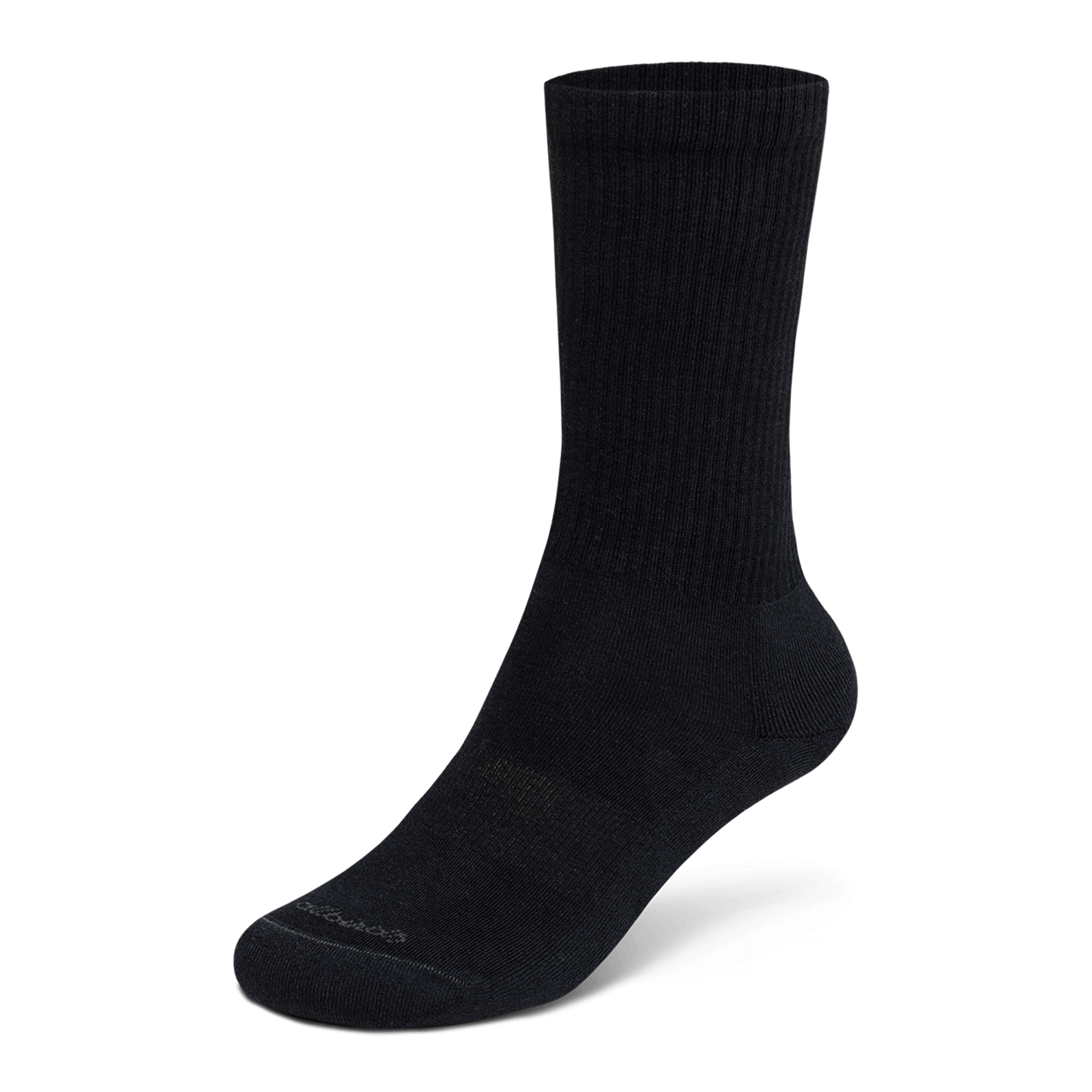 Anytime Crew Sock - Natural Black