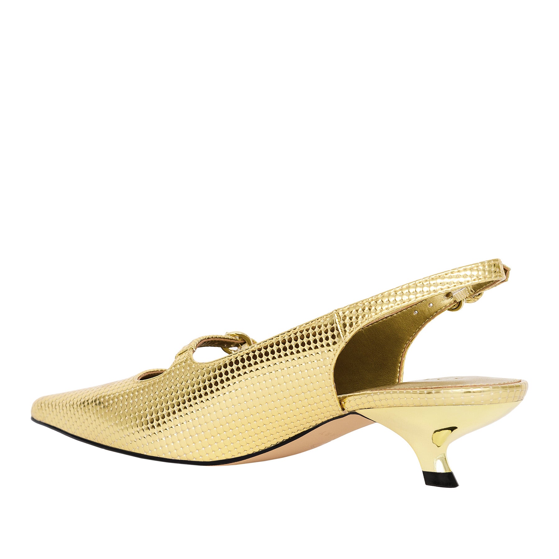 THE MICRO HEEL SLING BACK