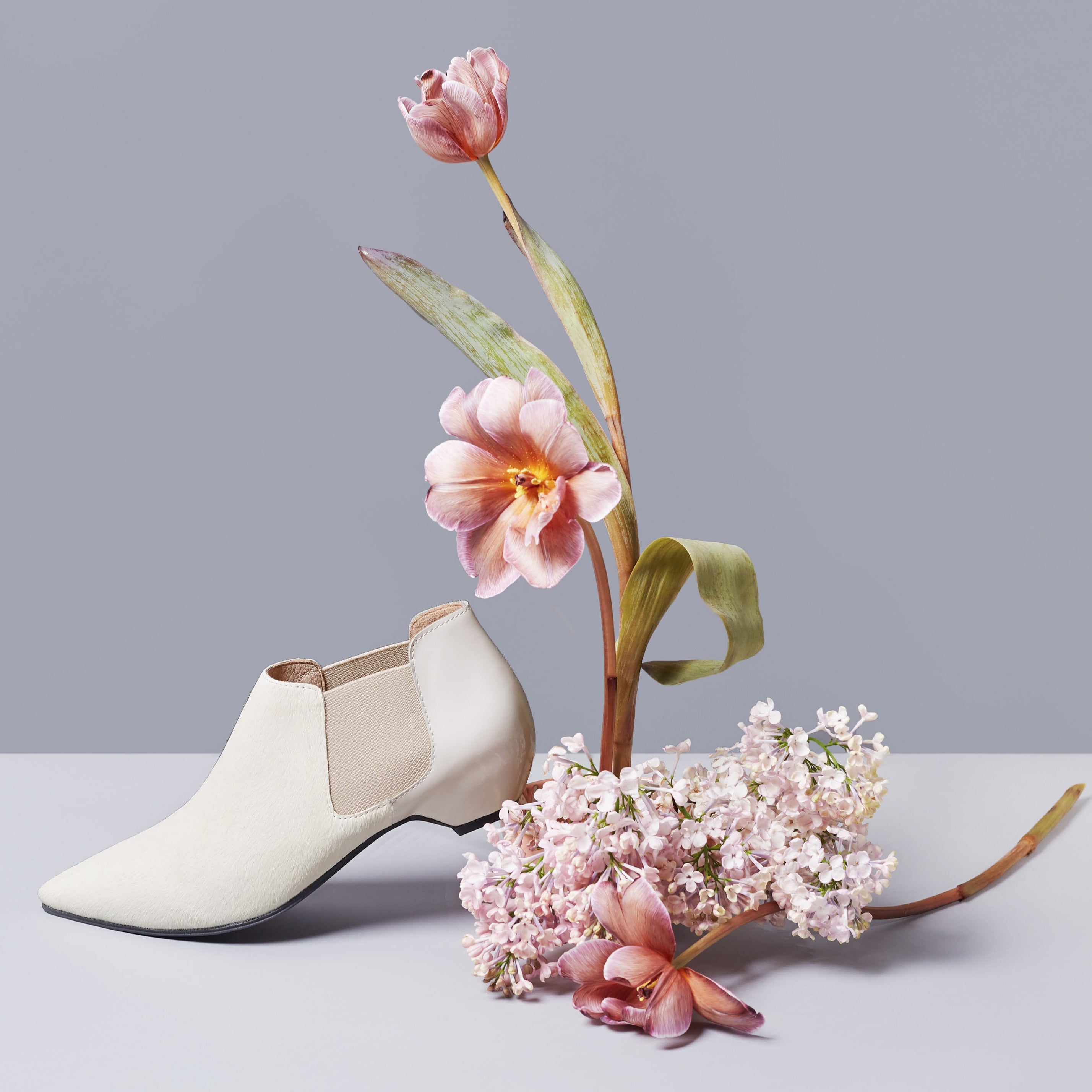 FREESIA Off-White Boots